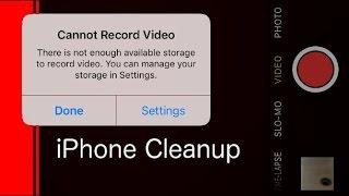 How to clean up your iPhone to make more space