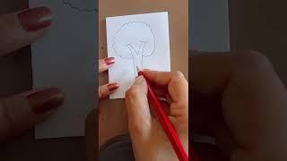 Step by step unique drawing