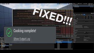 Fixing Packaging and Cooking Issues in Unreal Engine 5 (UE5)