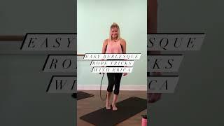 Easy Burlesque Dance Tutorial | Rope Tricks