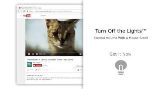 Control Volume with a Mouse Scroll on YouTube™ and Beyond