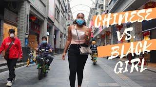 CHINESE REACT TO BLACK GIRL IN THE STREETS OF CHINA || Reaction Video