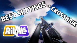 RIVALS BEST SETTINGS AND CROSSHAIR | TheDragos