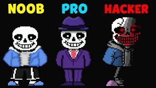 NOOB vs PRO vs HACKER - Sans Simulator