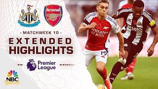 Newcastle United v. Arsenal | PREMIER LEAGUE HIGHLIGHTS | 11/2/2024 | NBC Sports