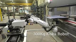 Robotic Press Brake - Bystronic Xpert Pro 250 - Dynamic Edition with 300Kg Kuka Robot