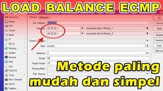 Tutorial Load Balance ECMP