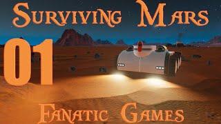 Surviving Mars: Green Planet.Прохождение#01.Подготовка инфраструктуры для колонистов.