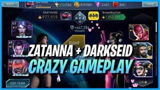 Injustice 2 Mobile | Zatanna + Darkseid Crazy Arena Battles