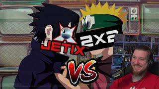 РЕАКЦИЯ НА Цензура Наруто на Jetix и малиновые штаны 2x2