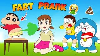 Shinchan & Nobita Prank With Shizuka  | Shinchan And Nobita Game | Funny Game |