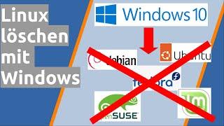 Linux deinstallieren löschen ( Ubuntu, Mint, Debian ... )