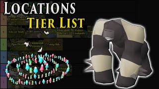 OFFICIAL Location Tier List for Oldschool Runescape