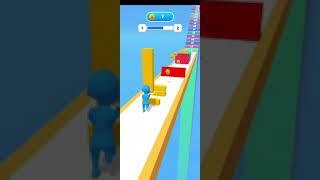 #blackparle IOS Gaming || stairs race 3D Game || #iosgaming #ios #stairsrace3D #shorts #share #sub