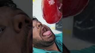 Wonderful Best  Red Colour Pouring Challenge  #shorts