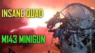 THIS QUAD MINIGUN IS INSANE 4K ORIGINAL