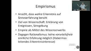 Joachim Funke: Was ist Empirie? Theoretische Psychologie trifft empirische Psychologie