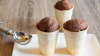 Easy Chocolate Ice Cream Recipe! No Cream, No Chocolate