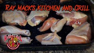 How to Cut Up a [WHOLE CHICKEN] | Ray Mack's Kitchen and Grill