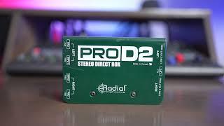 Radial Stereo Pro D2 Direct Box Review: Dual Channel For Musicians, Live Sound & Studio Recording