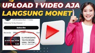 Cara Cepat Monetisasi Youtube Modal 1 Video Saja, Langsung Dapat 4000 Jam Tayang