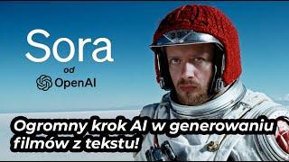 Sora - PRZEŁOM AI w VIDEO! Takie będziemy generować filmy z promtów!