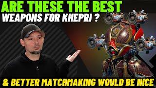 Are Sonics The Best Weapon for Khepri & We could use a change in the match making !!! War Robots