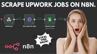 Scrape Upwork Jobs Like a PRO using Apify with N8N!