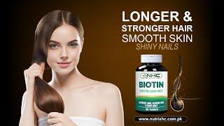 biotin for hair skin and nails