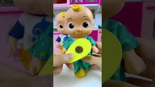 Miniature Boys Eating Avocado Kitchen Set Toys, Satisfying With Lily Toys Unboxing #toys
