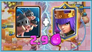  САМАЯ ТОКСИЧНАЯ ИМБА! БЫСТРЫЕ СВИНЬИ С КОРОЛЕВОЙ ЛУЧНИЦ / Clash Royale