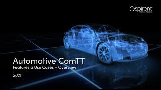 How to Perform In-Vehicle Network Testing with Automotive ComTT