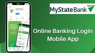 MyState Bank Online Login | Mobile Banking | www.mystate.com.au