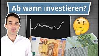 Mit 50€ an der Börse in Aktien investieren? Oder lieber sparen und warten?