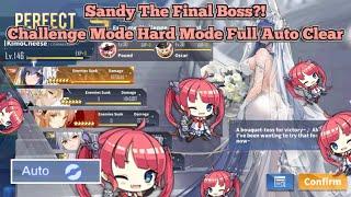 SANDY IS THE FINAL BOSS?! (Challenge Mode Hard Mode Full Auto Clear) | Azur Lane