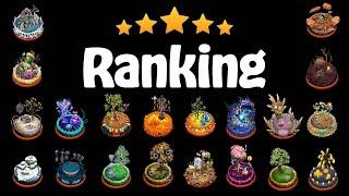 Ranking ISLANDS in My Singing Monsters