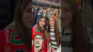 Cristiano Ronaldo ️ Primera vez que lo vemos en vivo y ganaron!! #NationsLeague