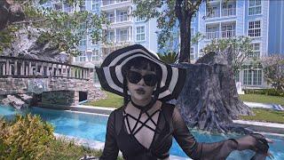 ASMR. goth girl takes care of your sunburn. 