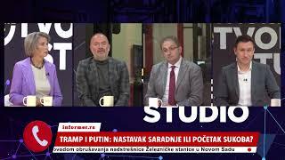 OTVORENI STUDIO- Tramp i Putin u sukobu oko Irana! Amerika nikada više neće biti glavni igrač!