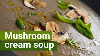 Mushroom cream soup, cream of mushroom soup recipe - Tasty Secrets