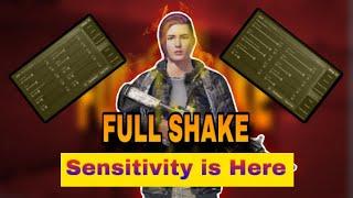 Full Shake Sensitivity is Here | PUBG MOBILE | Retired Noob️