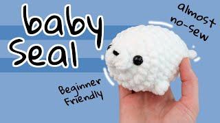 How to make a Baby Seal - BEGINNER FRIENDLY - ALMOST NO SEW