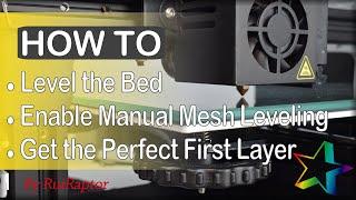 HOW TO Level your 3D Printer´s BED Like a PRO / Mesh Bed Leveling