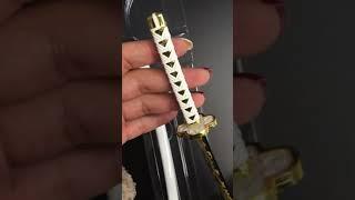 Unboxing Demon Slayer Anime peripheral Zenitsu Agatsuma Alloy Nichirin Sword Model