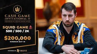 Triton Poker Series: Cash Game Invitational II - Day 4 - SQUID GAME 