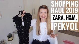 Shopping Haul 2019 | ZARA, H&M, IPEKYOL | Покупки на весну и лето 2019