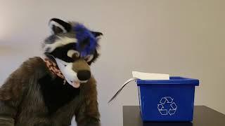 Earth Day 2018: Raccoon Recycling
