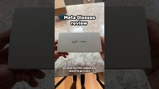 Meta AI glasses review