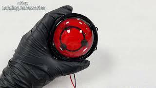 Car headlights fog lamps modified devil's eye dynamic display can be controlled to change the screen