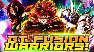 THE GT FUSION WARRIOR SETUP IS RIDICULOUS! INFINITE COMBO POTENTIAL! | Dragon Ball Legends